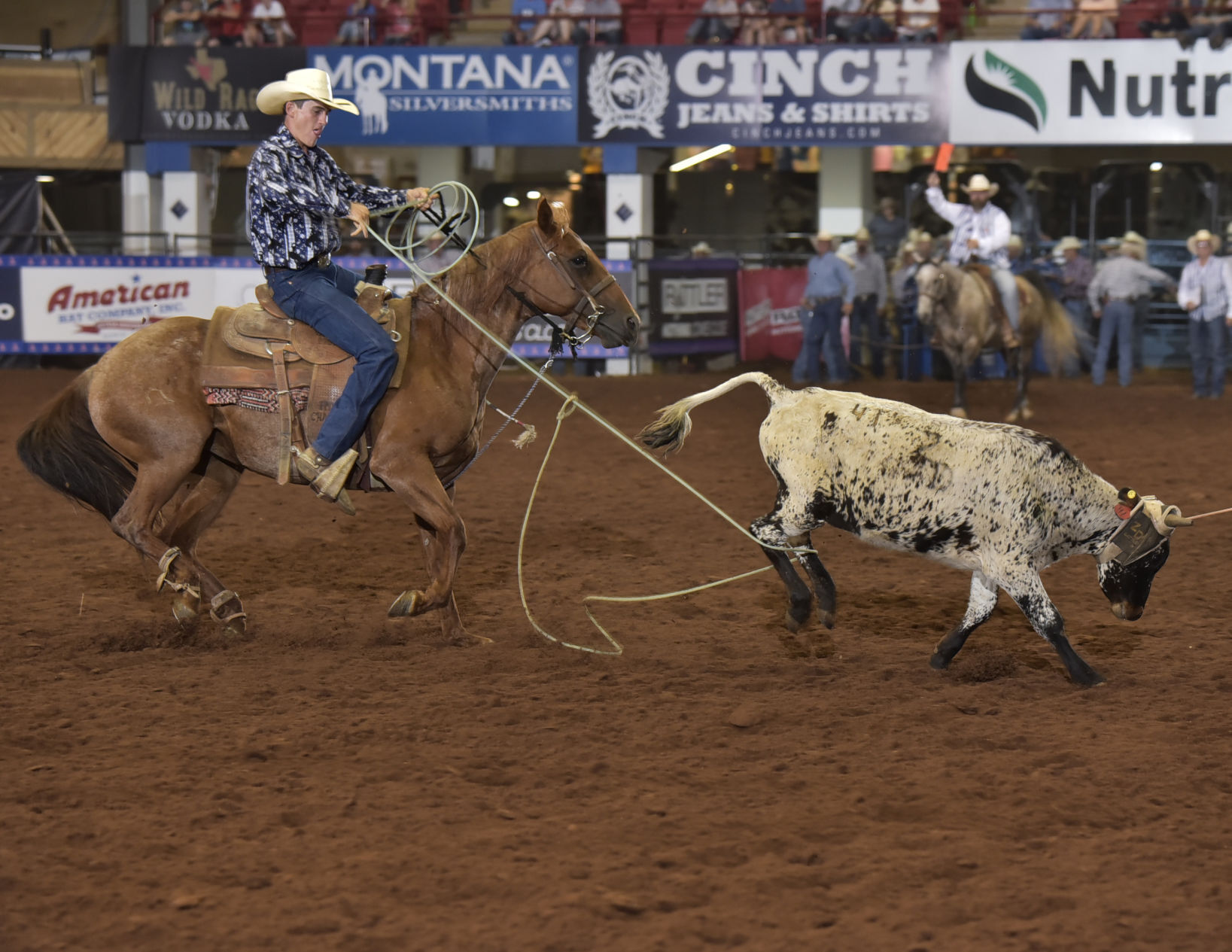 Cade Bell team roping